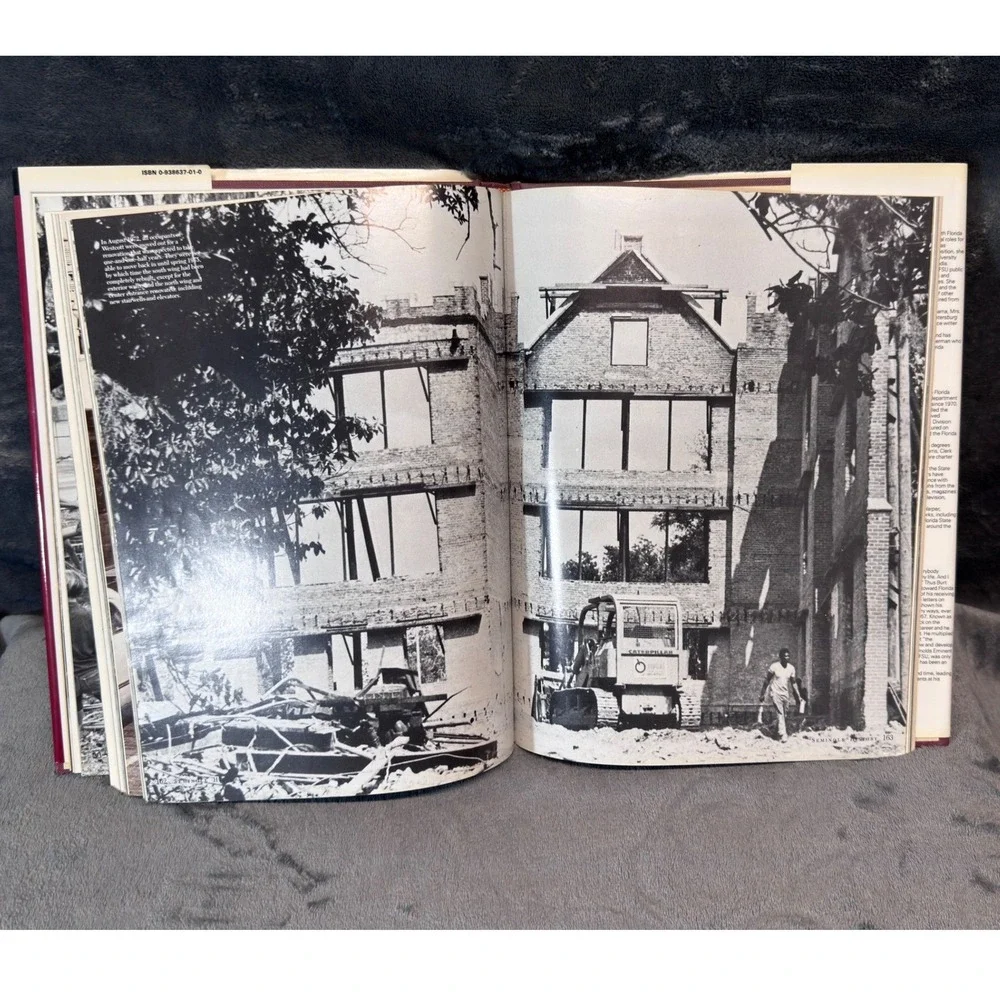 FSU Seminole History Pictorial Book 1987 Florida State Burt Reynolds Foreword